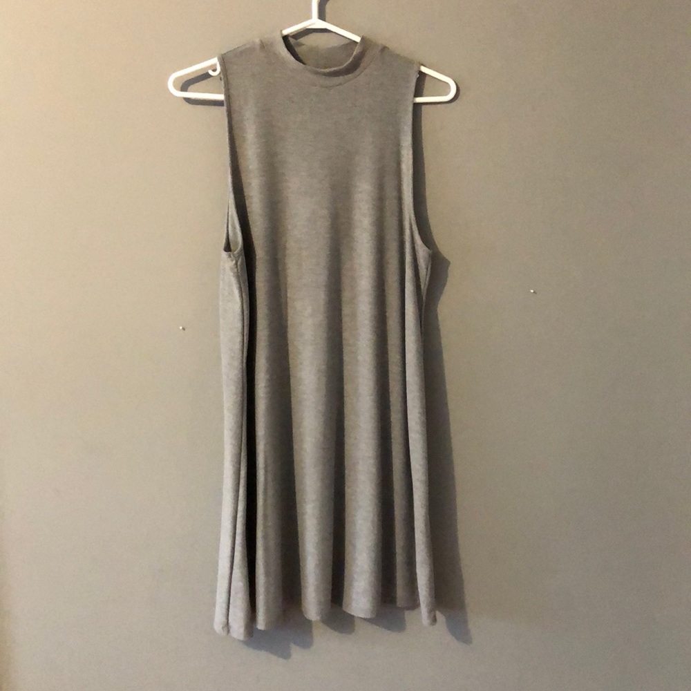 Grey Sleeveless Dress